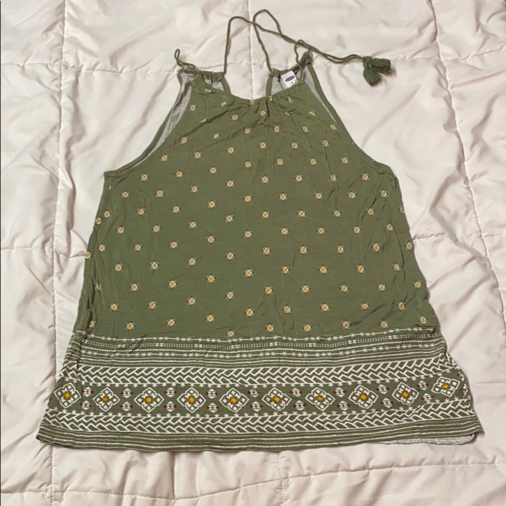 Tie tank top from Old Navy